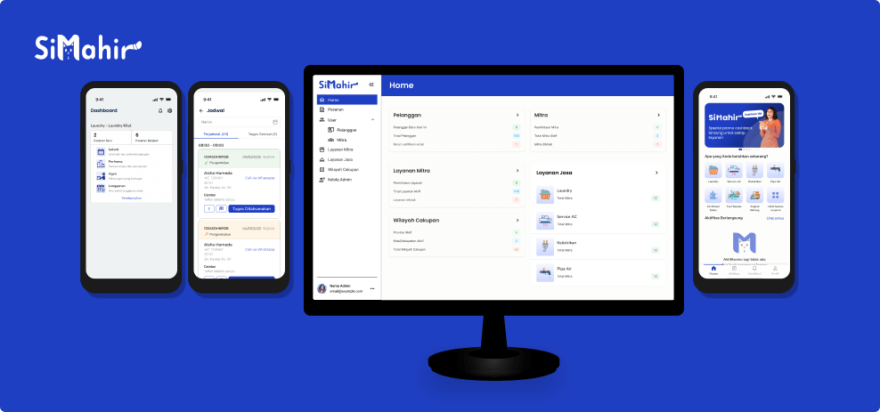 SiMahir interface